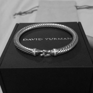 David Yurman Buckle Bracelet with Diamonds